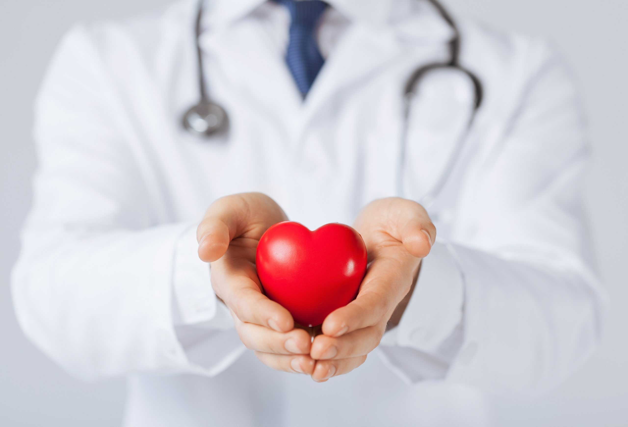 i close up of man hands with heart
